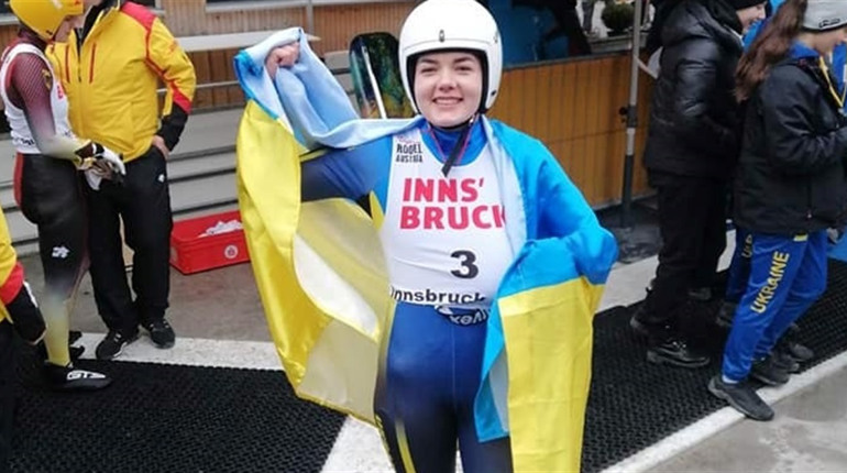 Кременчанка стала чемпіонкою світу з санного спорту серед юніорів