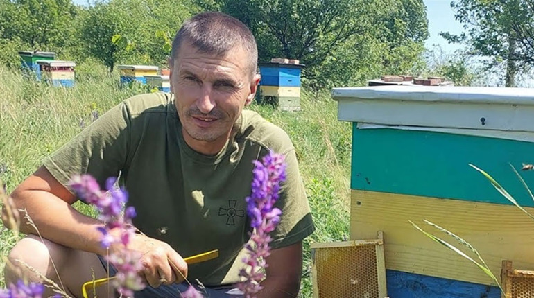 Ветеран із Полтавщини розвиває пасіку на 500 бджолосімей і планує створити гостьові будиночки
