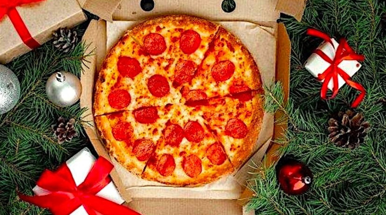 Новогодняя пицца — 2021: вкусно, безопасно, без хлопот