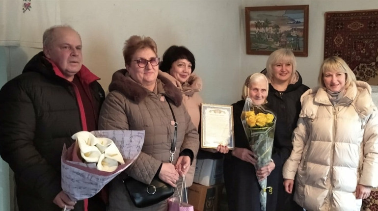 100-річний ювілей відсвяткувала жителька Шосткинського району Мотрона Гуменна