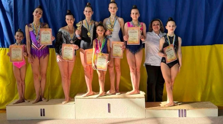 Відкрита першість з художньої гімнастики «Веняночка» в Ізмаїлі: переможниці Південноукраїнська