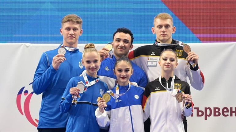 3 медалі з 10: дрогобичани стали віце-чемпіонами Європи на змаганнях зі спортивної акробатики