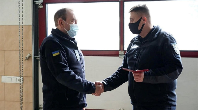 Рятувальникам Чортківщини представили нове керівництво районного управління ДСНС