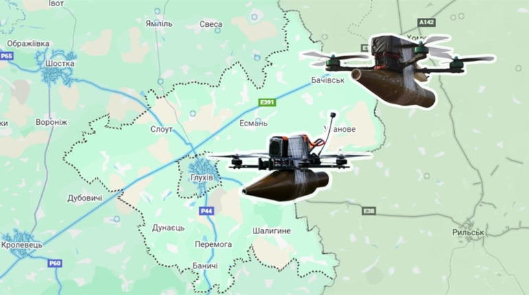 «Розміром з кришку від каструлі, але здатні спалити будинок»: як дрони нищать прикордоння Глухівщини