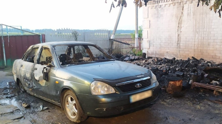 У Лозівському районі поліція затримала палія автівки. Йому загрожує до 10 років позбавлення волі