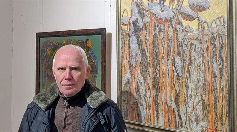 "Всі картини залишилися в Чугуєві, під обстрілами": історія художника Сергія Коморного