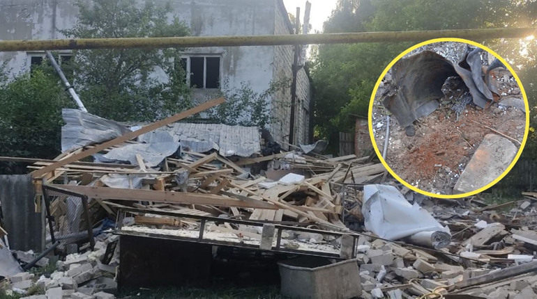 «Раптом все спалахнуло довкола». Історія сім’ї з Глухова, на подвір’я яких влучив російський снаряд