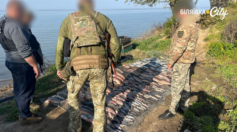 Під час нересту наловив сіткою 180 кг риби: в Одеському районі затримали браконьєра