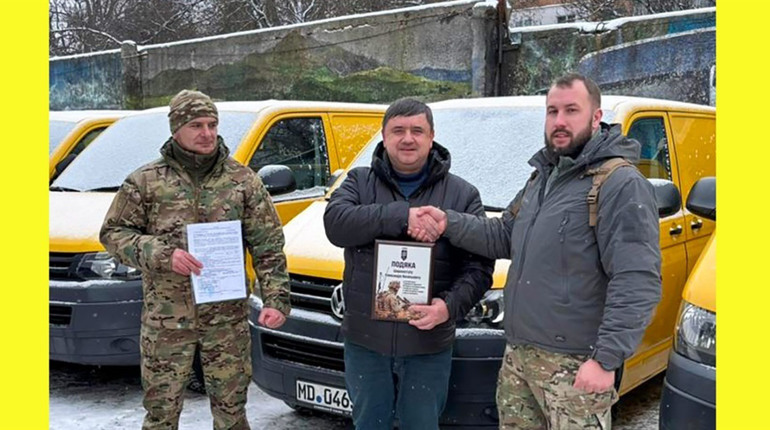 На підтримку ЗСУ: авто для Третього армійського корпусу від ФГ «Широкоступ»