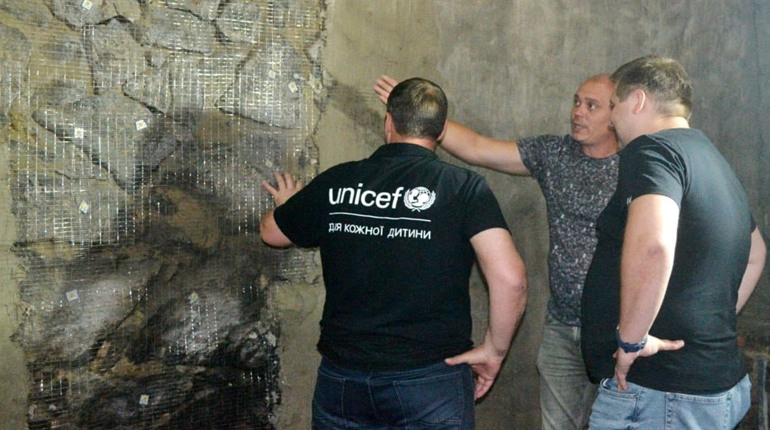 В Уманському районі за кошти громад, держави і партнерів будують укриття в школах