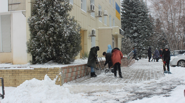 В Попасной международная организация предоставила возможность заработать местным жителям