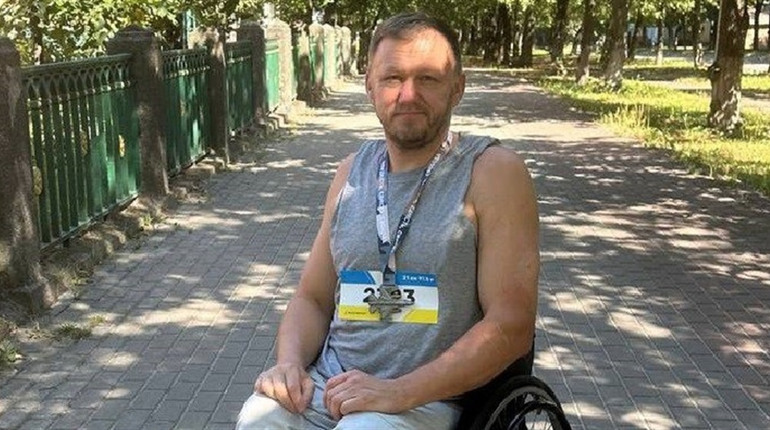 Шосткинець взяв участь в онлайн-забігу "Крила Свободи" одразу після масованої атаки на Шостку