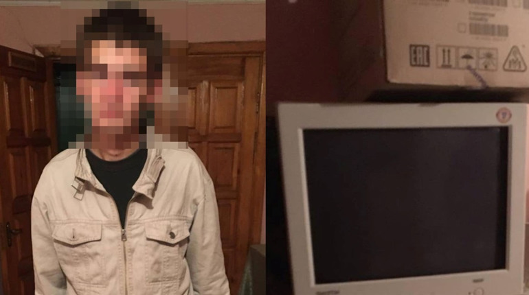 У Сарненському училищі вкрали комп’ютерний монітор