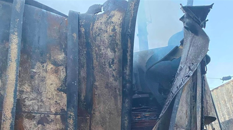 Внаслідок нічної атаки на Полонщині пошкоджено об'єкт критичної інфраструктури