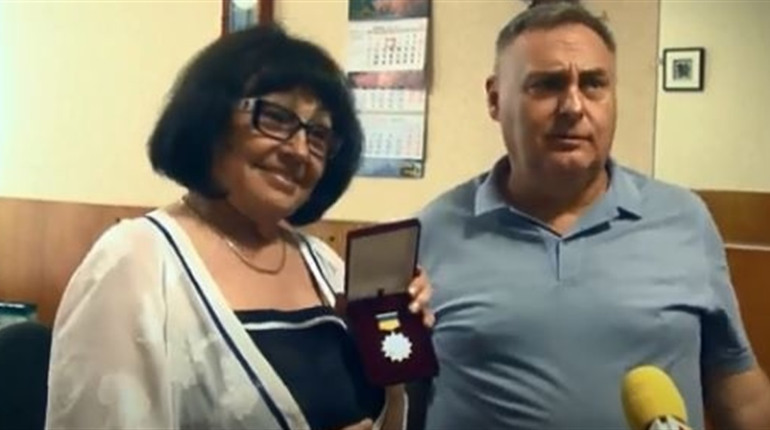 Директорку фахового коледжу НУК Тетяну Костюкову нагородили відзнакою «За сумлінну працю»
