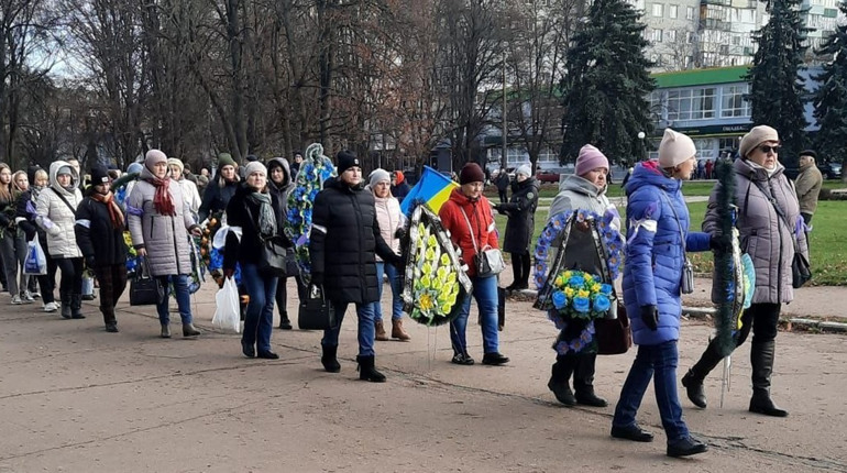 У Шостці попращались із земляками героями (фото)