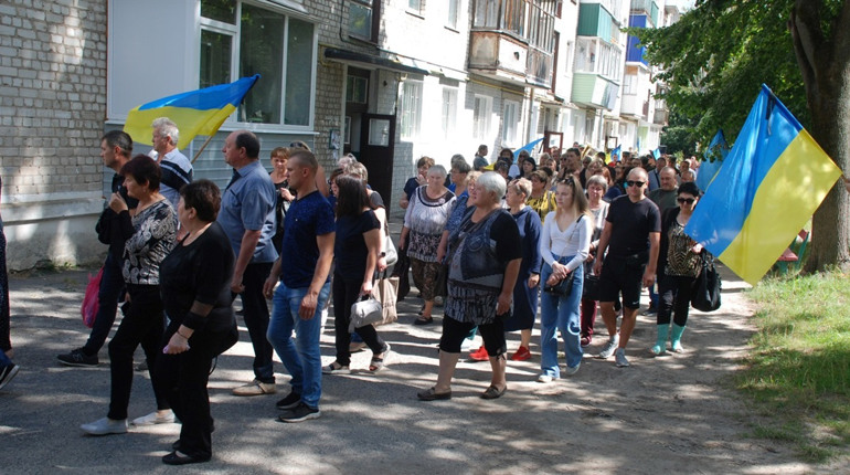 Шосткинська громада провела в останню путь старшину роти Нацгвардії. Йому назавжди 56...