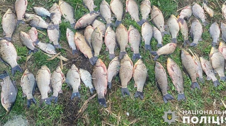 На Первомайщині впіймали браконьєра: конфіскували рибу, човен, сітки та автівку