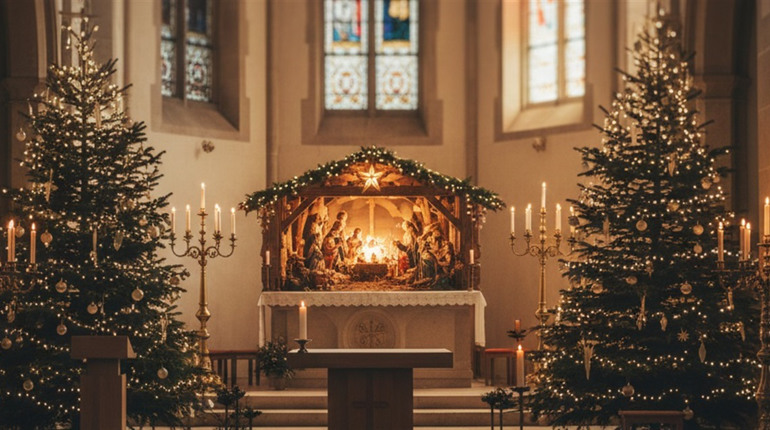 Святі дні грудня 2025 і січня 2026: розклад різдвяних богослужінь у Південноукраїнську