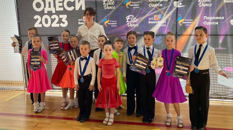 Первомайці виступили на конкурсі спортивно-бального танцю «Перлина Одеси 2023»
