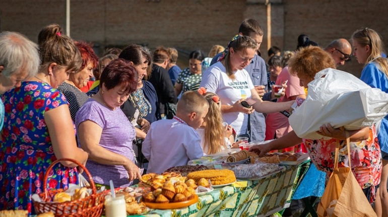 Благодійний ярмарок до Дня Конституції України