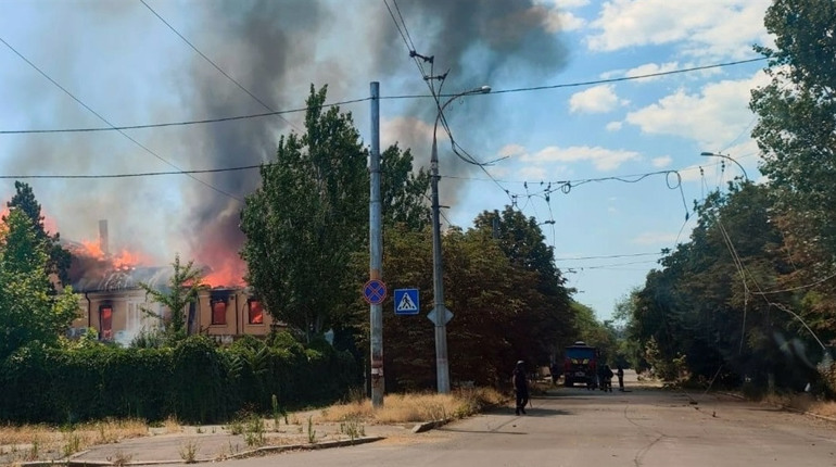 Ворожі обстріли Херсонщини: окупанти завдали ударів з артилерії, мінометів та БпЛА різних типів