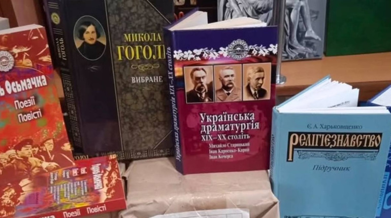 Бібліотека Південного подарувала книги колегам з Березнегуватого