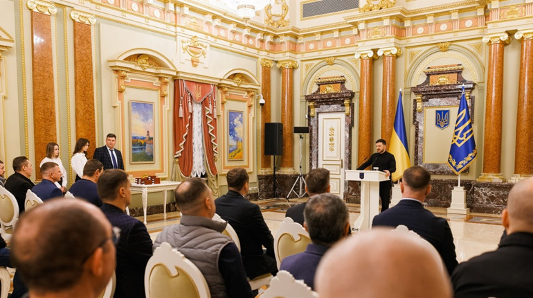 Президент України відзначив Південноукраїнських атомників державними нагородами