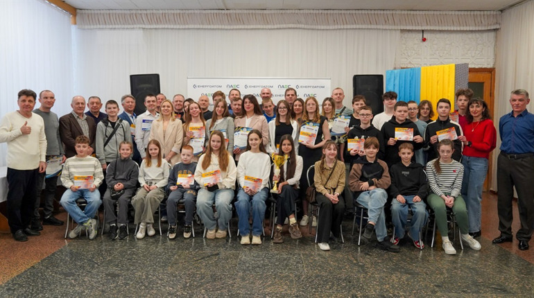 Відзначили учасників годинного запливу, серед яких – працівники Південноукраїнської АЕС