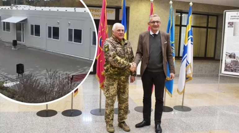 Сумщину відвідав посол Німеччини: країна фінансує створення в Тростянці модульної поліклініки