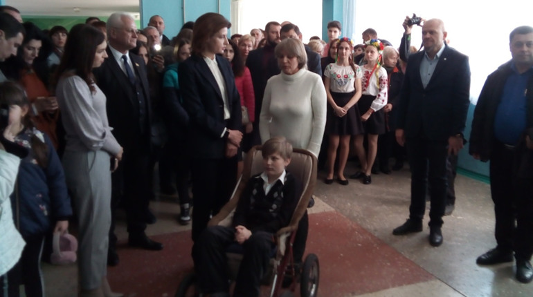 Марина Порошенко відкрила в Новій Каховці інклюзивно-ресурсний центр