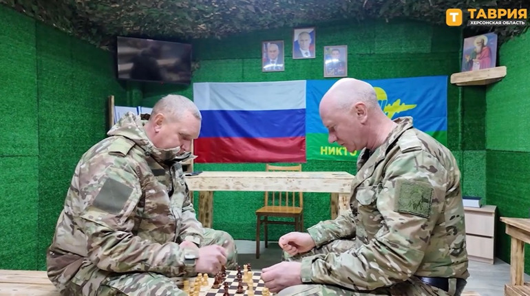 Окупанти збудували підземний комплекс для своїх вояків на Каховському напрямку