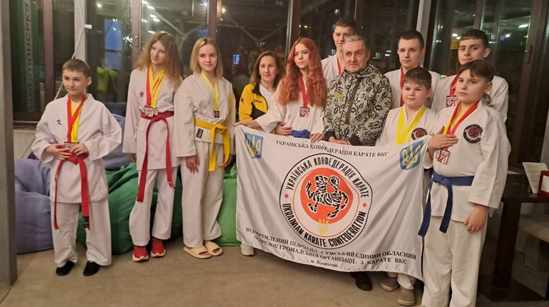 Шосткинські каратисти вибороли призові місця на Чемпіонаті України