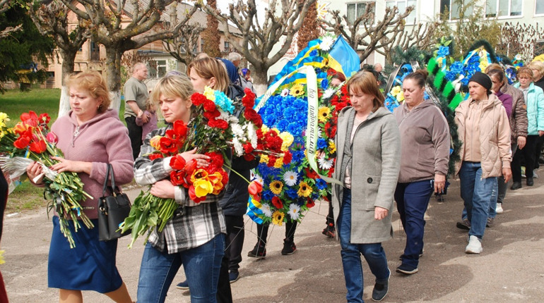 Навіки 24: Шосткинщина провела в останню путь оператора дронів