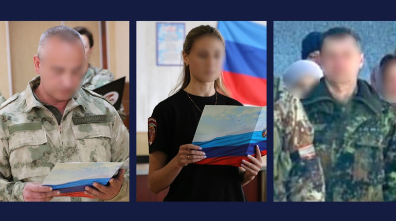 Трьом працівникам окупаційної «поліції» на Луганщині повідомили про підозру. Є там й сватівчанин