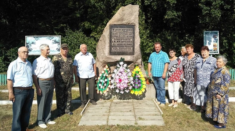 Уманські ветерани вшанували пам'ять учасників Уманської оборонної операції в липні-серпні 1941 року