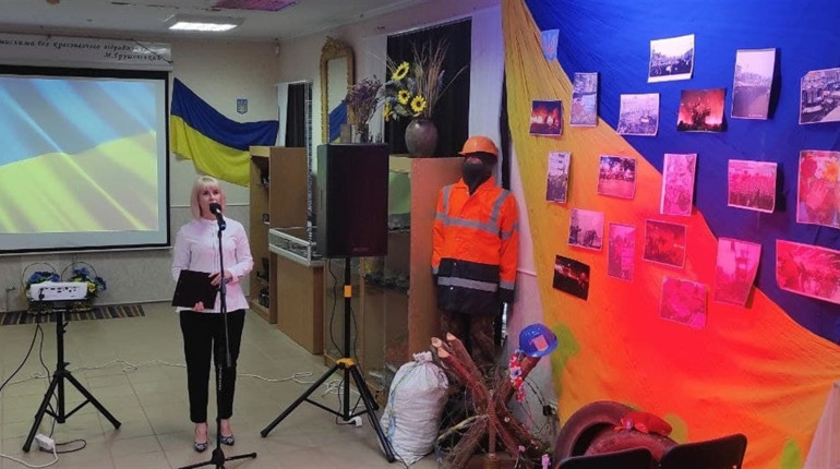 Мирні та не зовсім протести згадали в Южноукраїнську з учасником двох революцій