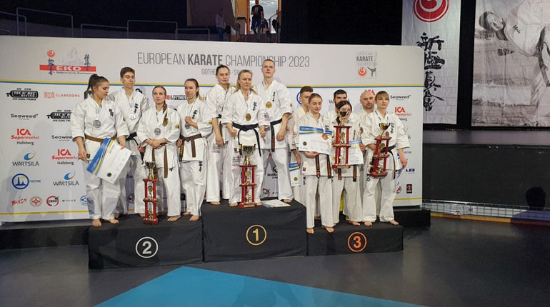 Фастівчани завоювали призові місця на чемпіонаті Європи з кіокушинкай карате