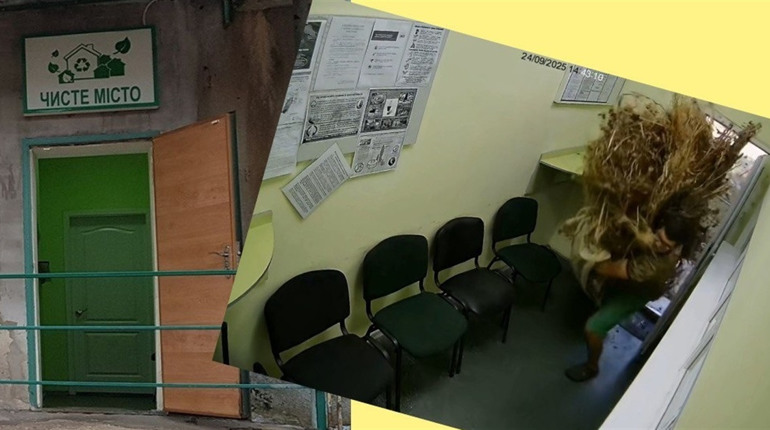 Сміттєвий конфлікт у Жовтих Водах: чоловік привіз відходи до офісу КП “Чисте місто”