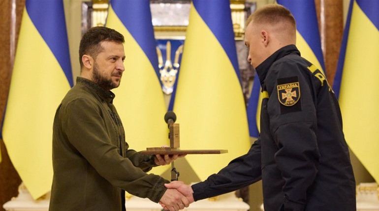 Пожежник з Миколаївщини став лауреатом премії "Національна легенда України»