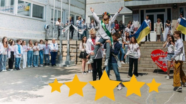 Южноукраїнський ліцей №5 (гімназія) за підсумками тестування став другим у рейтингу області