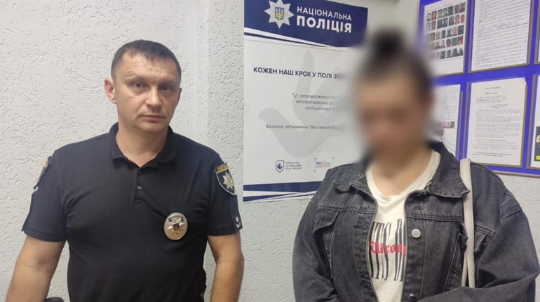 Шосткинські правоохоронці розшукали неповнолітню, яка кілька діб не була вдома