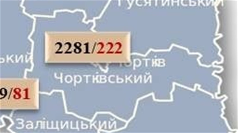 У Чортківському районі 8 осіб підхопили коронавірус
