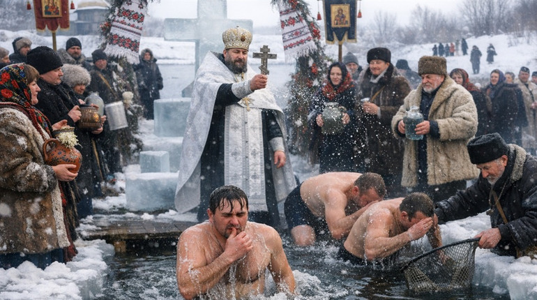 Від ополонки до святої води: як українці святкували Водохреща протягом століть