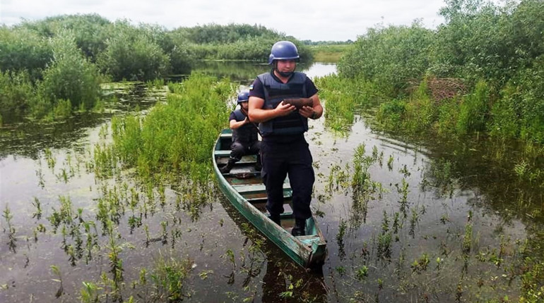 На Володимиреччині піротехніки знищили боєприпас часів війни