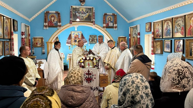 «Господь нас сотворив вільними, не рабами»: у Первомайську відзначили храмове свято на Михаїла