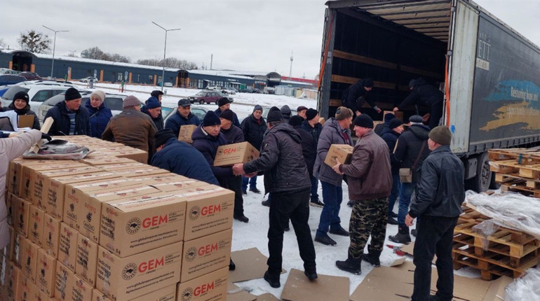 Благодійний фонд "GEM" вкотре надав жителям Петропавлівської громади продуктоктові набори
