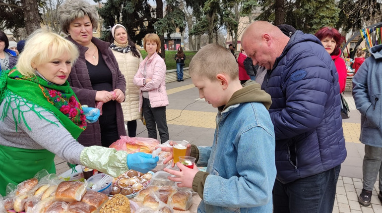 У Знам’янській громаді відбувся черговий захід “Щедра субота” на підтримку ЗСУ