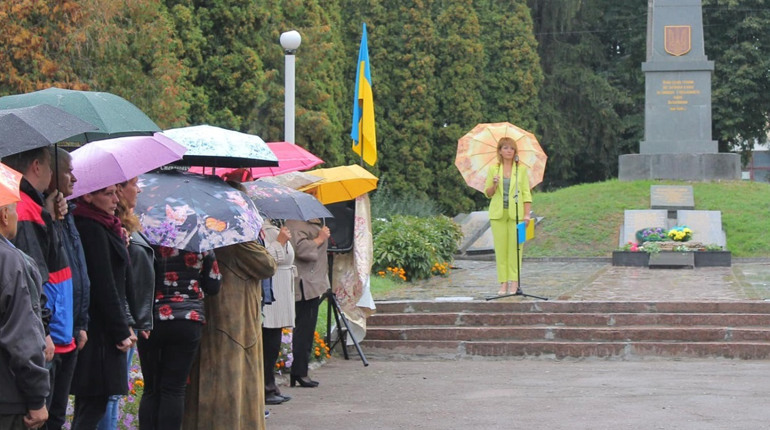 Менщина відзначає роковини вигнання нацистських окупантів