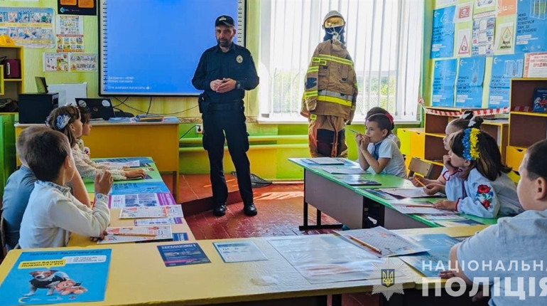 На Нікопольщині відкрили новий "Клас безпеки" для школярів